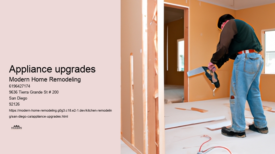 Appliance upgrades