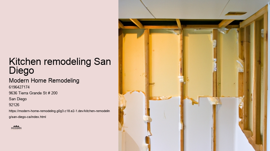 Kitchen remodeling San Diego